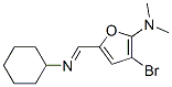  3-溴-5-[(環(huán)己基亞氨基)甲基]-N,N-二甲基-2-呋喃胺結(jié)構(gòu)式_471922-37-9結(jié)構(gòu)式