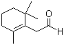 2,6,6-Trimethyl-1-cyclohexene-1-acetaldehyde Structure,472-66-2Structure