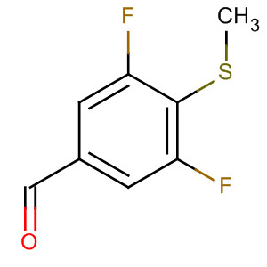 3,5-Difluoro-4-(methylthio)benzaldehyde Structure,473299-49-9Structure