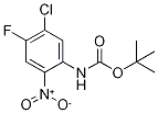 Tert-butyl(5-chloro-4-fluoro-2-nitrophenyl)carbamate Structure,473547-10-3Structure