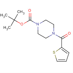 Tert-butyl 4-(thiophene-2-carbonyl)piperazine-1-carboxylate Structure,473733-88-9Structure