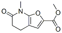 Furo[2,3-b]pyridine-2-carboxylic acid, 4,5,6,7-tetrahydro-7-methyl-6-oxo-, methyl ester Structure,473743-18-9Structure