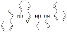 (9ci)-2-(苯甲?；被?-n-[(1s)-1-[[(2-甲氧基苯基)氨基]羰基]-2-甲基丙基]-苯甲酰胺結構式_473801-79-5結構式