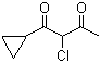 2-Chloro-1-cyclopropylbutane-1,3-dione Structure,473924-31-1Structure