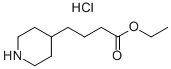 4-Piperidin-4-yl-butyric acid ethyl ester hydrochloride Structure,473987-07-4Structure