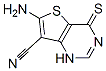 Thieno[3,2-d]pyrimidine-7-carbonitrile, 6-amino-1,4-dihydro-4-thioxo- (9ci) Structure,473998-35-5Structure