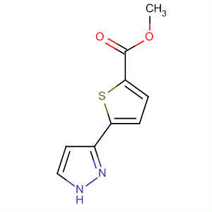 5-(1H-pyrazol-3-yl)-thiophene-2-carboxylic acid methyl ester Structure,474707-59-0Structure