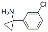 Cyclopropanamine, 1-(3-chlorophenyl)- Structure,474709-84-7Structure