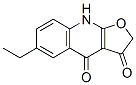 Furo[2,3-b]quinoline-3,4(2h,9h)-dione, 6-ethyl-(9ci) Structure,474764-16-4Structure