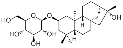 2,16-KAuranediol 2-O-beta-D-allopyranoside Structure,474893-07-7Structure