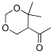 Ethanone, 1-(4,4-dimethyl-1,3-dioxan-5-yl)-(9ci) Structure,474897-56-8Structure