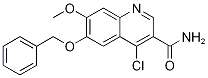 6-(Benzyloxy)-4-chloro-7-methoxyquinoline-3-carboxamide Structure,476193-59-6Structure