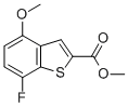 7-Fluoro-4-methoxy-benzo[b]thiophene-2-carboxylicacidmethylester Structure,476199-02-7Structure