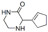 Piperazinone, 3-(1-cyclopenten-1-yl)-(9ci) Structure,476364-38-2Structure