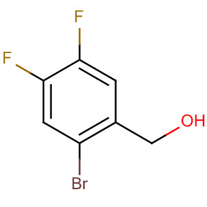 2-Bromo-4,5-difluorobenzyl alcohol Structure,476620-55-0Structure