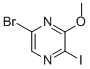 5-Bromo-2-iodo-3-methoxypyrazine Structure,476622-89-6Structure