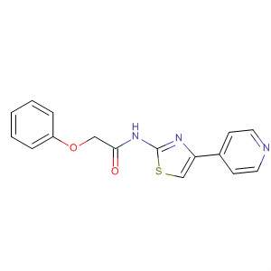 2-Phenoxy-n-(4-pyridin-4-yl-thiazol-2-yl)-acetamide Structure,476631-61-5Structure