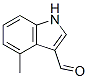 1H-Indole-3-carboxaldehyde, 4-methyl- Structure,4771-48-6Structure