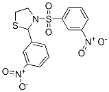 Thiazolidine, 2-(3-nitrophenyl)-3-[(3-nitrophenyl)sulfonyl]- (9ci) Structure,477515-65-4Structure