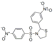 Thiazolidine, 2-(3-nitrophenyl)-3-[(4-nitrophenyl)sulfonyl]- (9ci) Structure,477515-66-5Structure