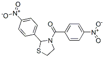 Thiazolidine, 3-(4-nitrobenzoyl)-2-(4-nitrophenyl)- (9ci) Structure,477516-05-5Structure