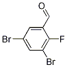 3,5-Dibromo-2-fluorobenzaldehyde Structure,477535-40-3Structure