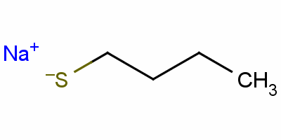 1-丁烷硫醇鈉結(jié)構(gòu)式_4779-86-6結(jié)構(gòu)式