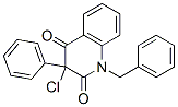 2,4(1H,3h)-quinolinedione, 3-chloro-3-phenyl-1-(phenylmethyl)- Structure,477950-28-0Structure