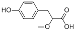 3-(4-Hydroxyphenyl)-2-methoxypropanoic acid Structure,477982-28-8Structure