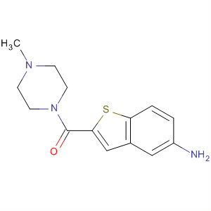 (5-Aminobenzo[b]thien-2-yl)(4-methyl-1-piperazinyl)methanone Structure,478076-65-2Structure