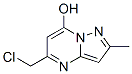 5-Chloromethyl-2-methyl-pyrazolo[1,5-a]pyrimidin-7-ol Structure,478077-92-8Structure