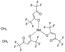 Neodymium(iii) hexafluoro-2,4-pentanedionate dihydrate Structure,47814-18-6Structure