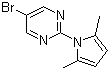 5-Bromo-2-(2,5-dimethyl-1h-pyrrol-1-yl)pyrimidine Structure,478258-81-0Structure