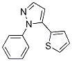 1-Phenyl-5-(2-thienyl)-1h-pyrazole Structure,478395-52-7Structure