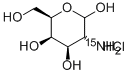 2-Amino-2-deoxy(1-<sup>13</sup>c)hexopyranose hydrochloride (1:1) Structure,478518-55-7Structure