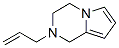 Pyrrolo[1,2-a]pyrazine, 1,2,3,4-tetrahydro-2-(2-propenyl)- (9ci) Structure,478552-90-8Structure