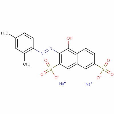 Acid red 8 Structure,4787-93-3Structure