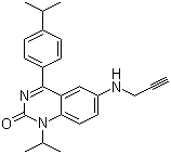 1-(1-Methylethyl)-4-[4-(1-methylethyl)phenyl]-6-(2-propyn-1-ylamino)-2(1H)-Quinazolinone Structure,478963-46-1Structure