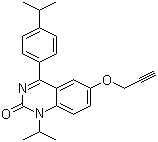 1-(1-Methylethyl)-4-[4-(1-methylethyl)phenyl]-6-(2-propyn-1-yloxy)-2(1H)-Quinazolinone Structure,478963-79-0Structure