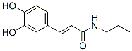 2-Propenamide, 3-(3,4-dihydroxyphenyl)-n-propyl-, (2e)-(9ci) Structure,479244-15-0Structure