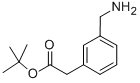 (3-Aminomethyl-phenyl)-acetic acid tert-butyl ester Structure,479586-24-8Structure