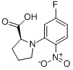 N-(5-fluoro-2-nitrophenyl)-l-proline Structure,479677-28-6Structure