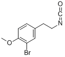 3-Bromo-4-methoxyphenethyl isocyanate Structure,480439-05-2Structure