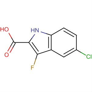 5-Chloro-3-fluoroindole-2-carboxylic acid Structure,480450-93-9Structure