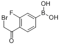 4-Bromoacetyl-3-fluorophenylboronicacid Structure,481725-36-4Structure