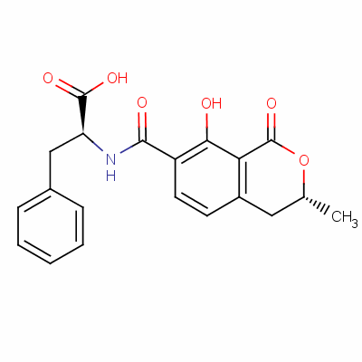 Ochratoxin b Structure,4825-86-9Structure