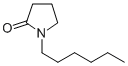 1-Hexyl-pyrrolidin-2-one Structure,4838-65-7Structure