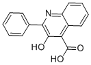 3-Hydroxy-2-phenyl-4-quinoline carboxylic acid Structure,485-89-2Structure