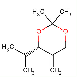 1,3-Dioxane,2,2-dimethyl-5-methylene-4-(1-methylethyl)-,(4s)-(9ci) Structure,485401-47-6Structure