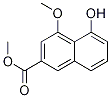 5-Hydroxy-4-methoxy-2-naphthalenecarboxylic acid methyl ester Structure,485799-84-6Structure